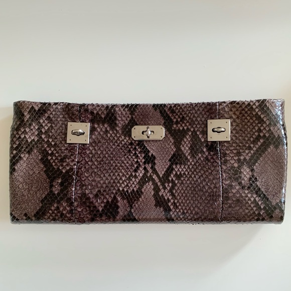 VBH genuine python PM clutch - Picture 6 of 12
